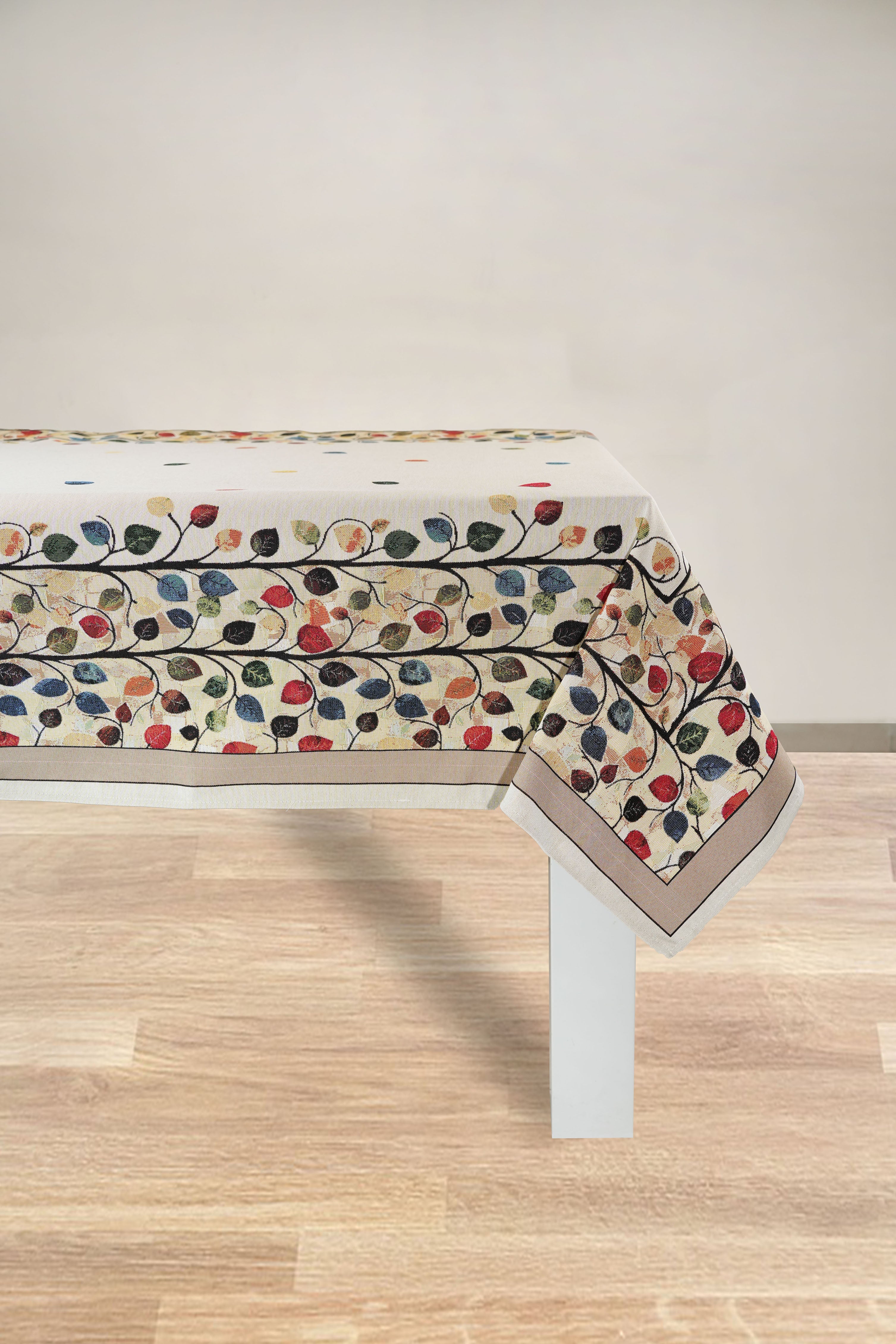 COPRITAVOLO GOBELIN RETTANGOLARE FOLIAGE