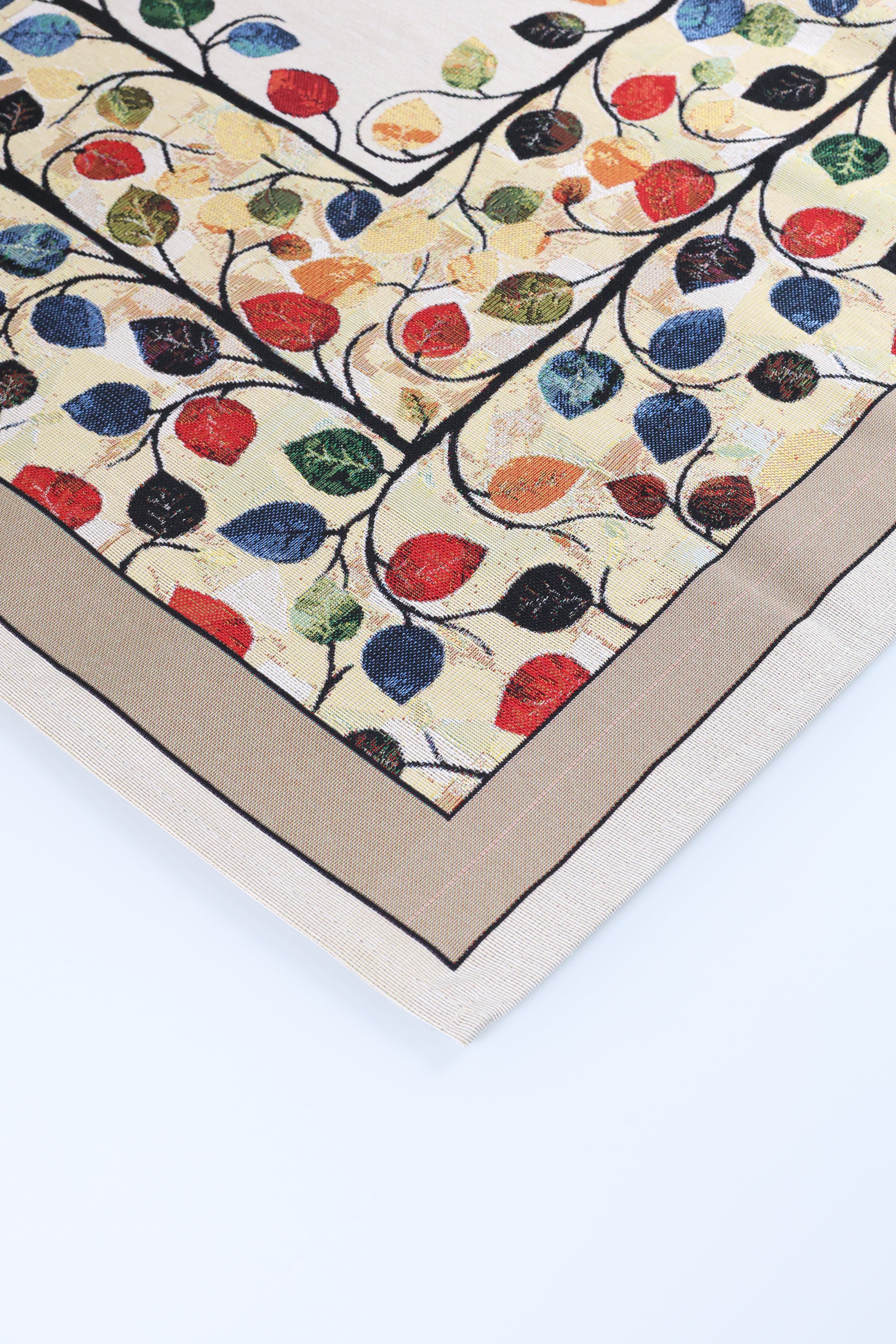 COPRITAVOLO GOBELIN RETTANGOLARE FOLIAGE