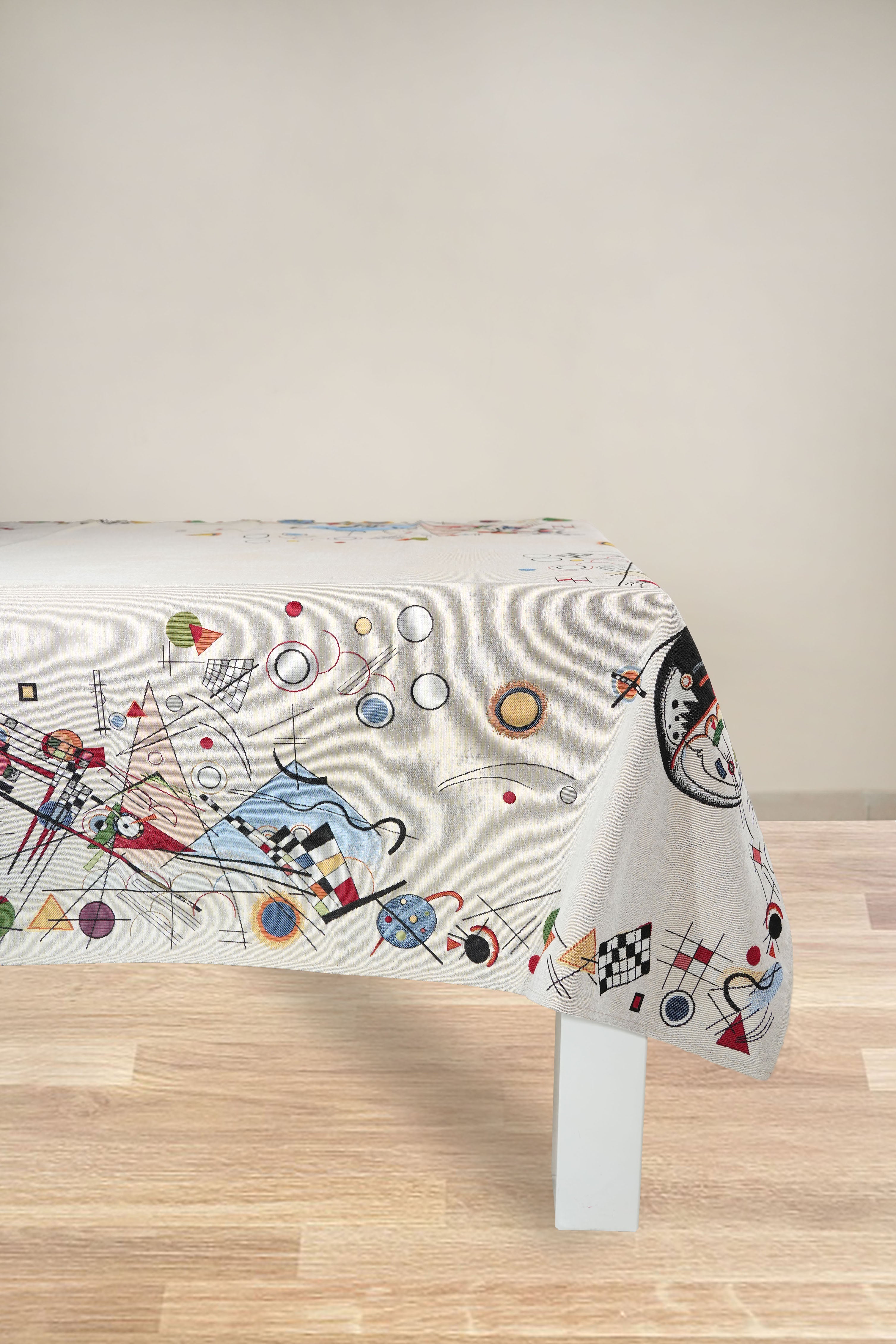 COPRITAVOLO GOBELIN RETTANGOLARE KANDISKY