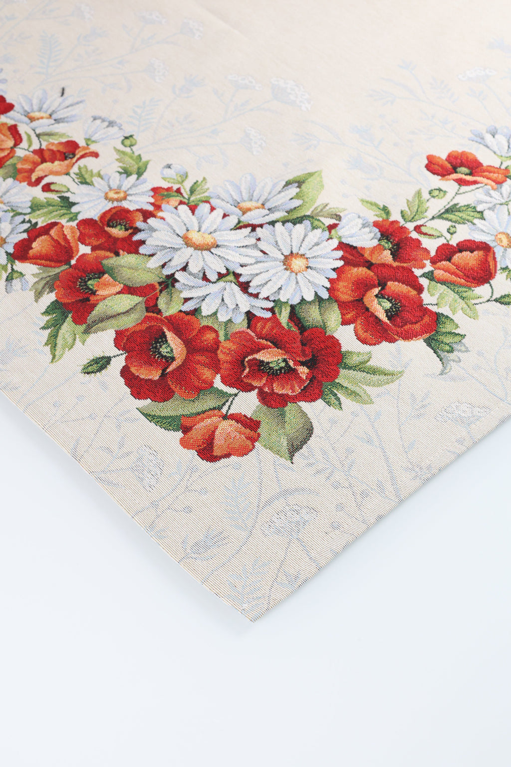 COPRITAVOLO GOBELIN RETTANGOLARE FLOREALE 10