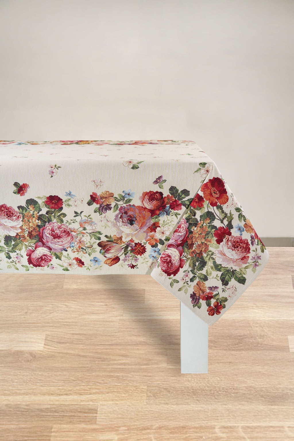 COPRITAVOLO GOBELIN RETTANGOLARE FLOREALE 11