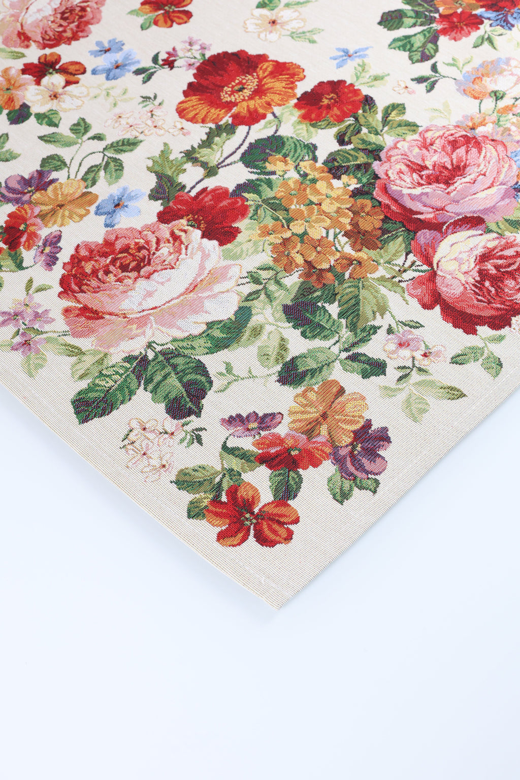 COPRITAVOLO GOBELIN RETTANGOLARE FLOREALE 11