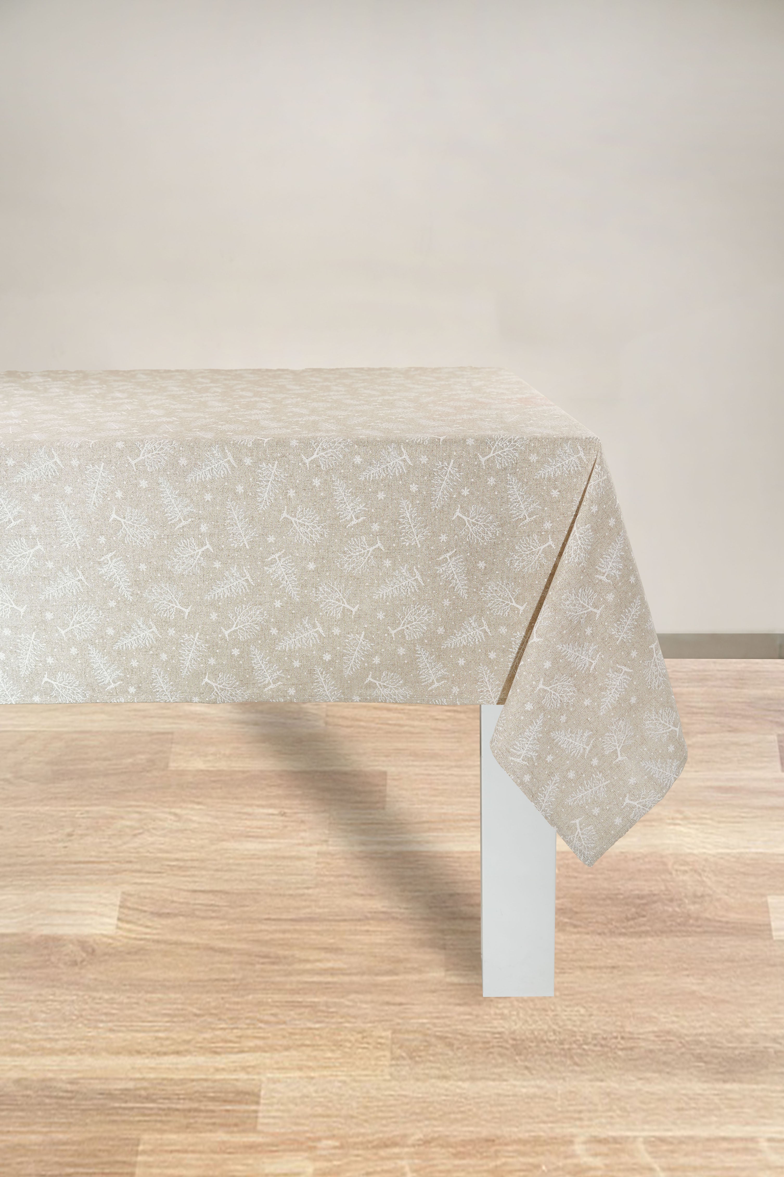 TOVAGLIA PANAMA LUREX NATALIZIA RETTANGOLARE STELLE BIANCHE