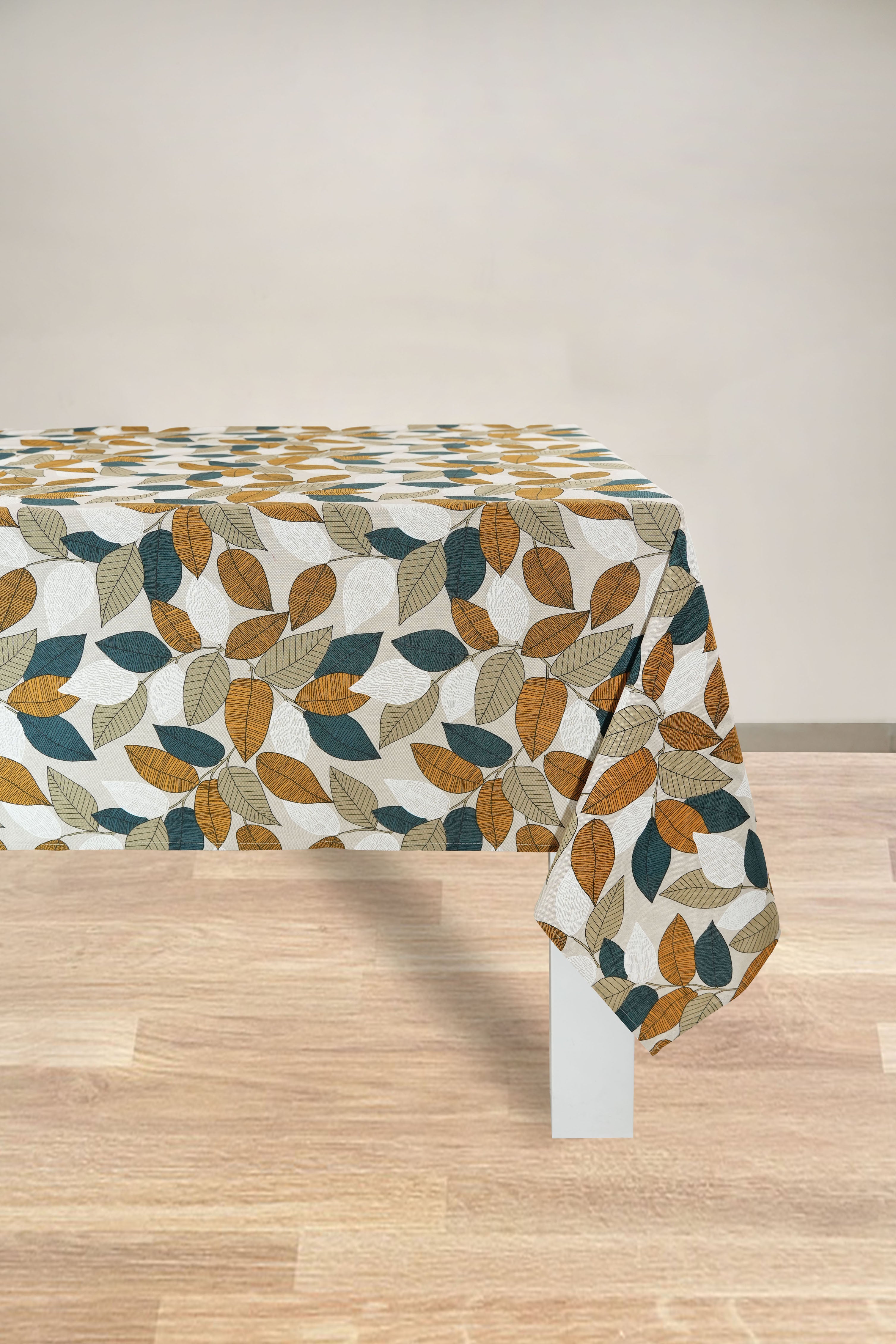 TOVAGLIA BRENDA RETTANGOLARE FOLIAGE MARRONE