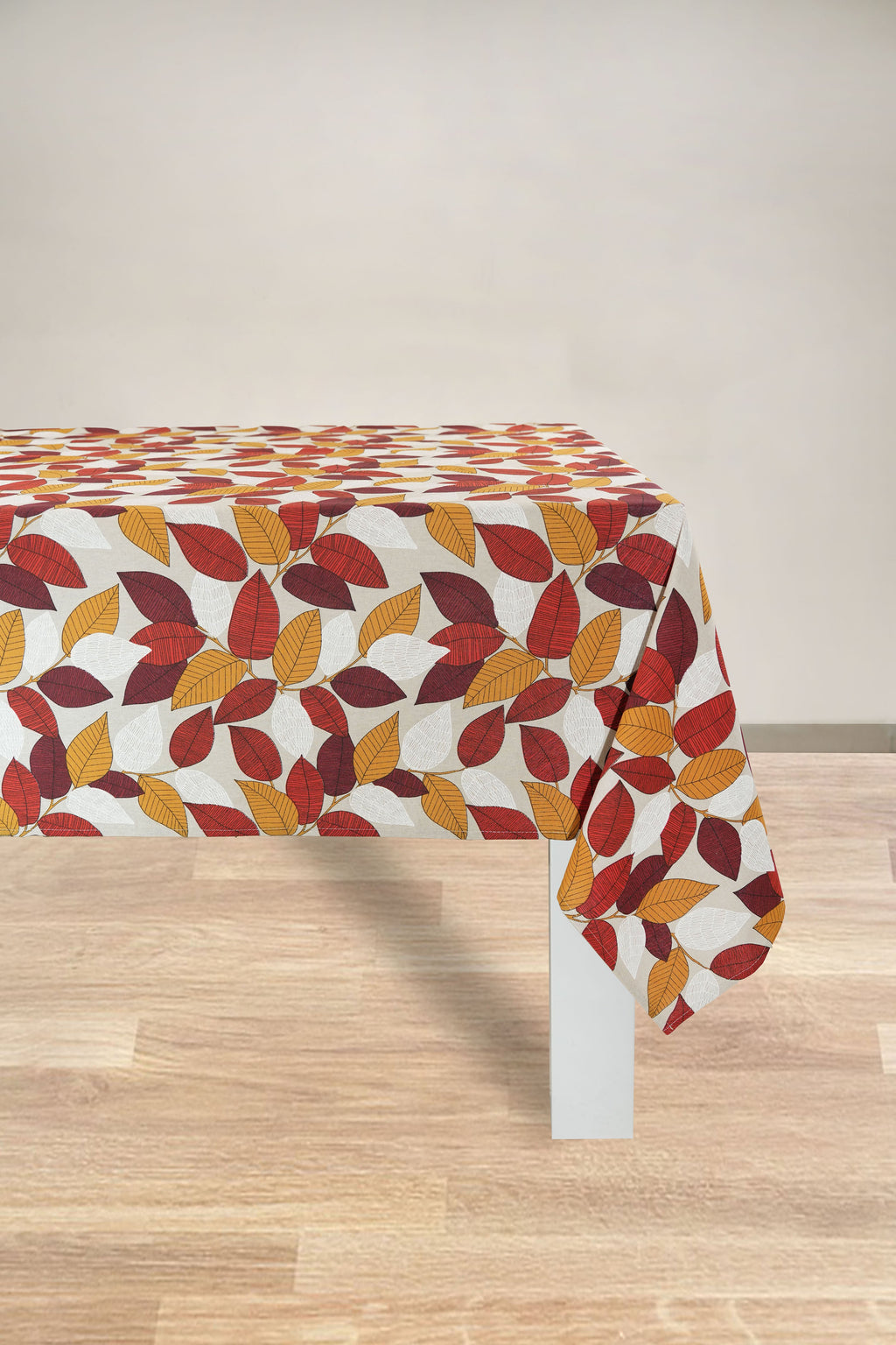 TOVAGLIA BRENDA RETTANGOLARE FOLIAGE ROSSO