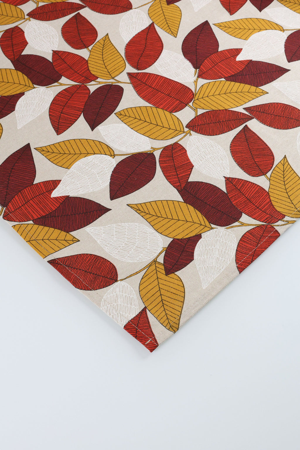 TOVAGLIA BRENDA RETTANGOLARE FOLIAGE ROSSO