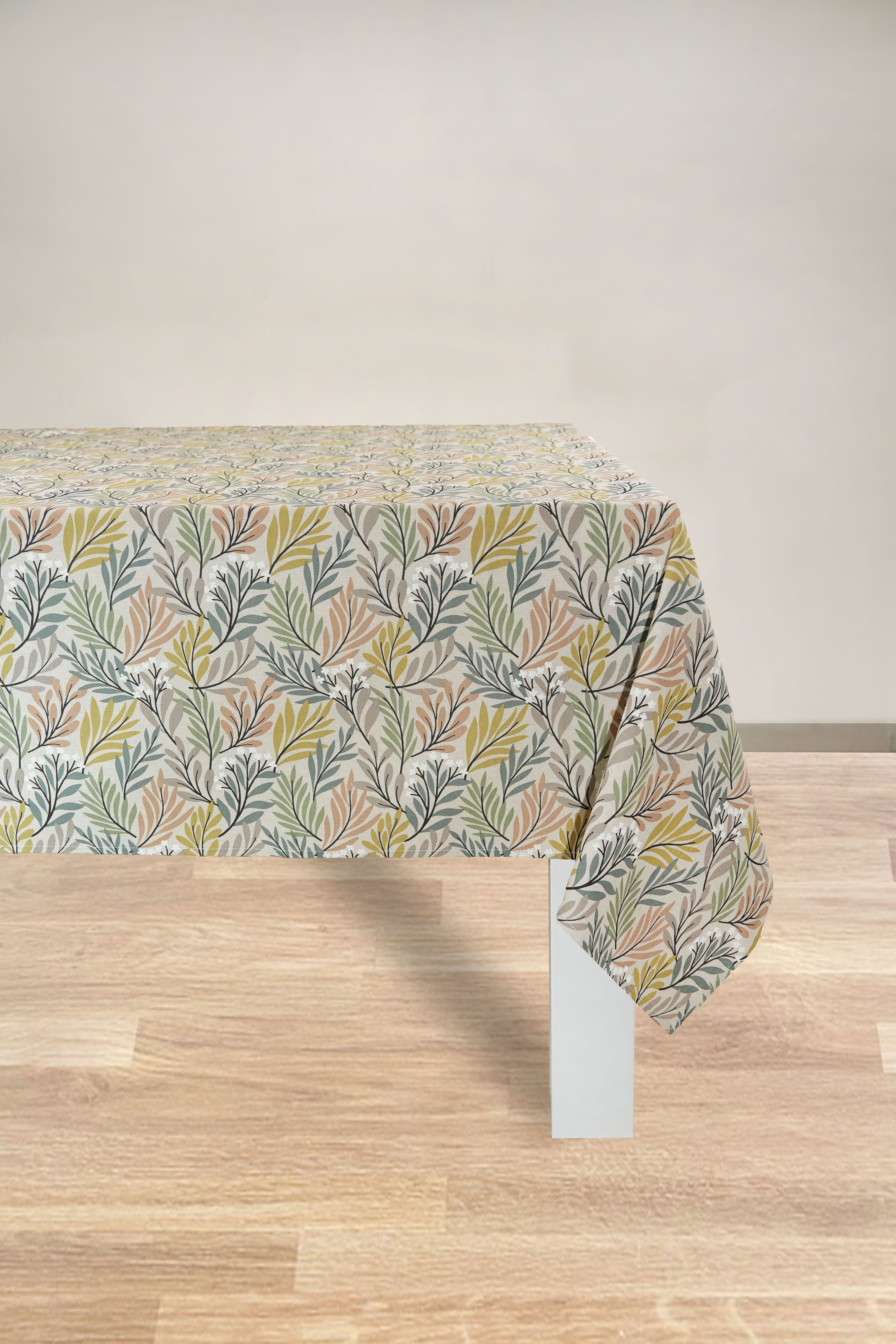 TOVAGLIA BRENDA RETTANGOLARE FOGLIE VERDI