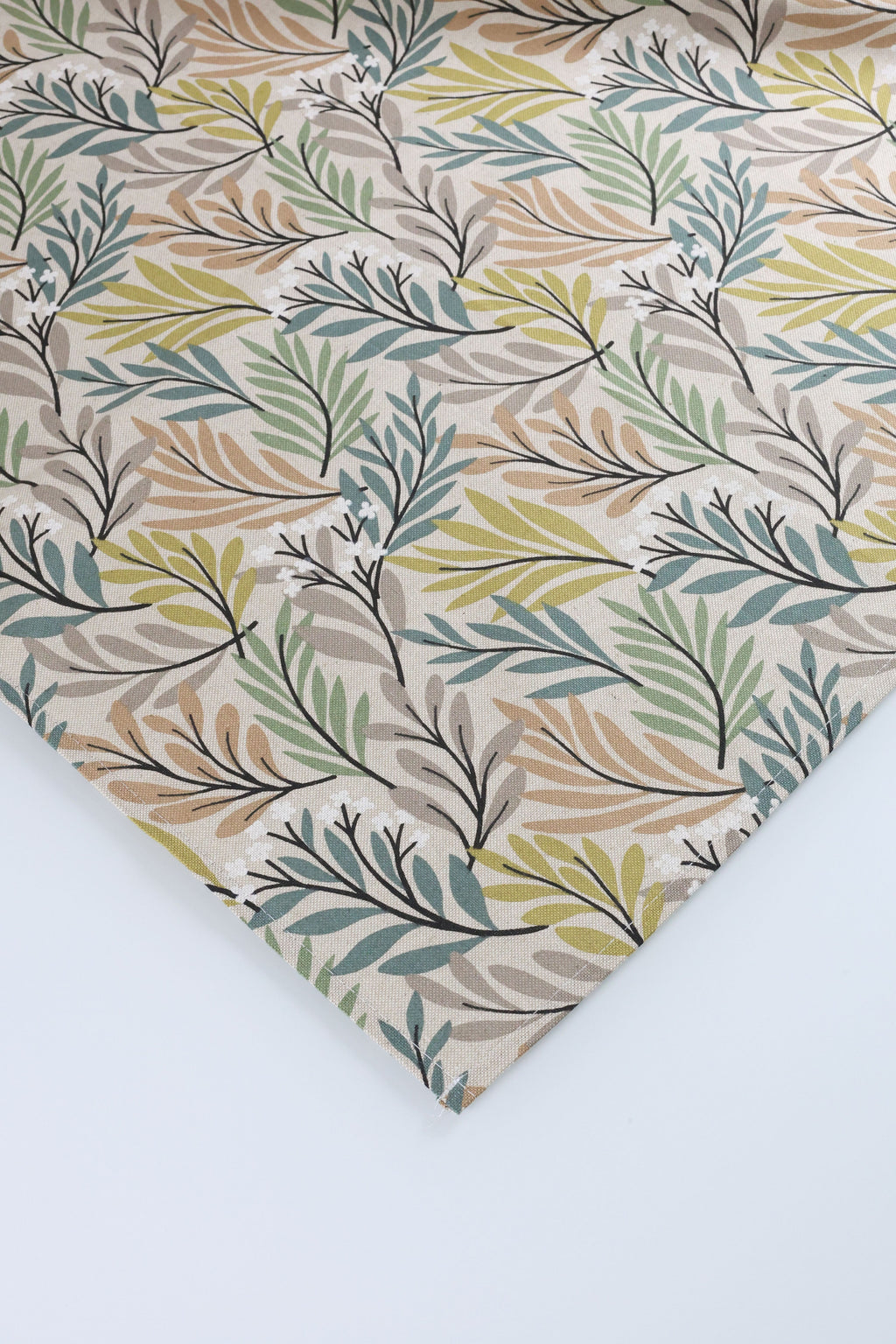 TOVAGLIA BRENDA RETTANGOLARE FOGLIE VERDI