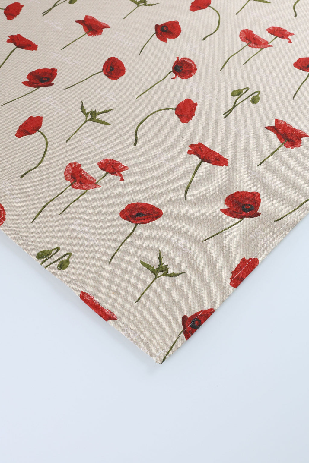 TOVAGLIA BRENDA RETTANGOLARE PAPAVERI PICCOLI