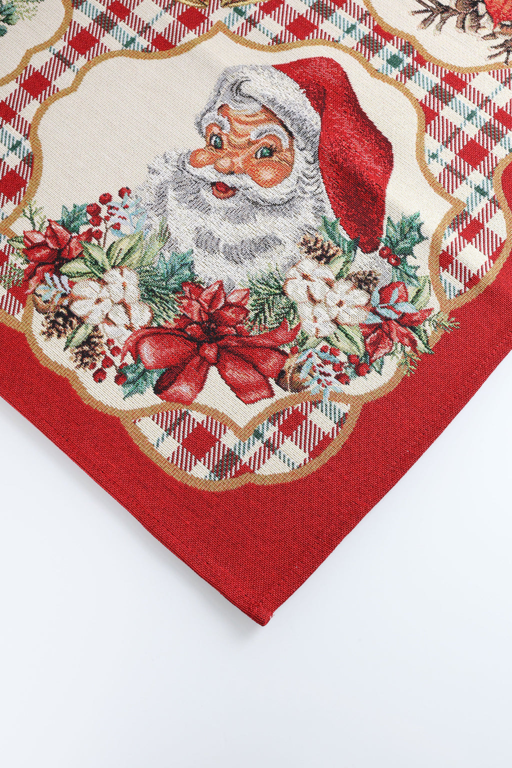 COPRITAVOLO GOBELIN NATALIZIO RETTANGOLARE BABBO NATALE 2