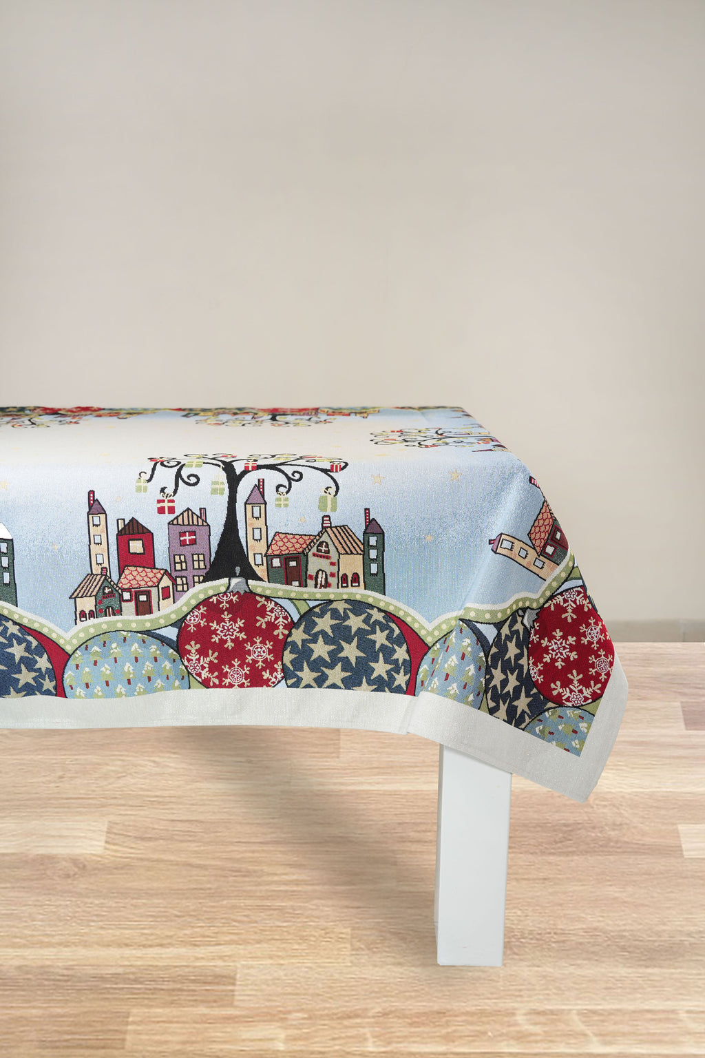 COPRITAVOLO GOBELIN NATALIZIO RETTANGOLARE GIFT