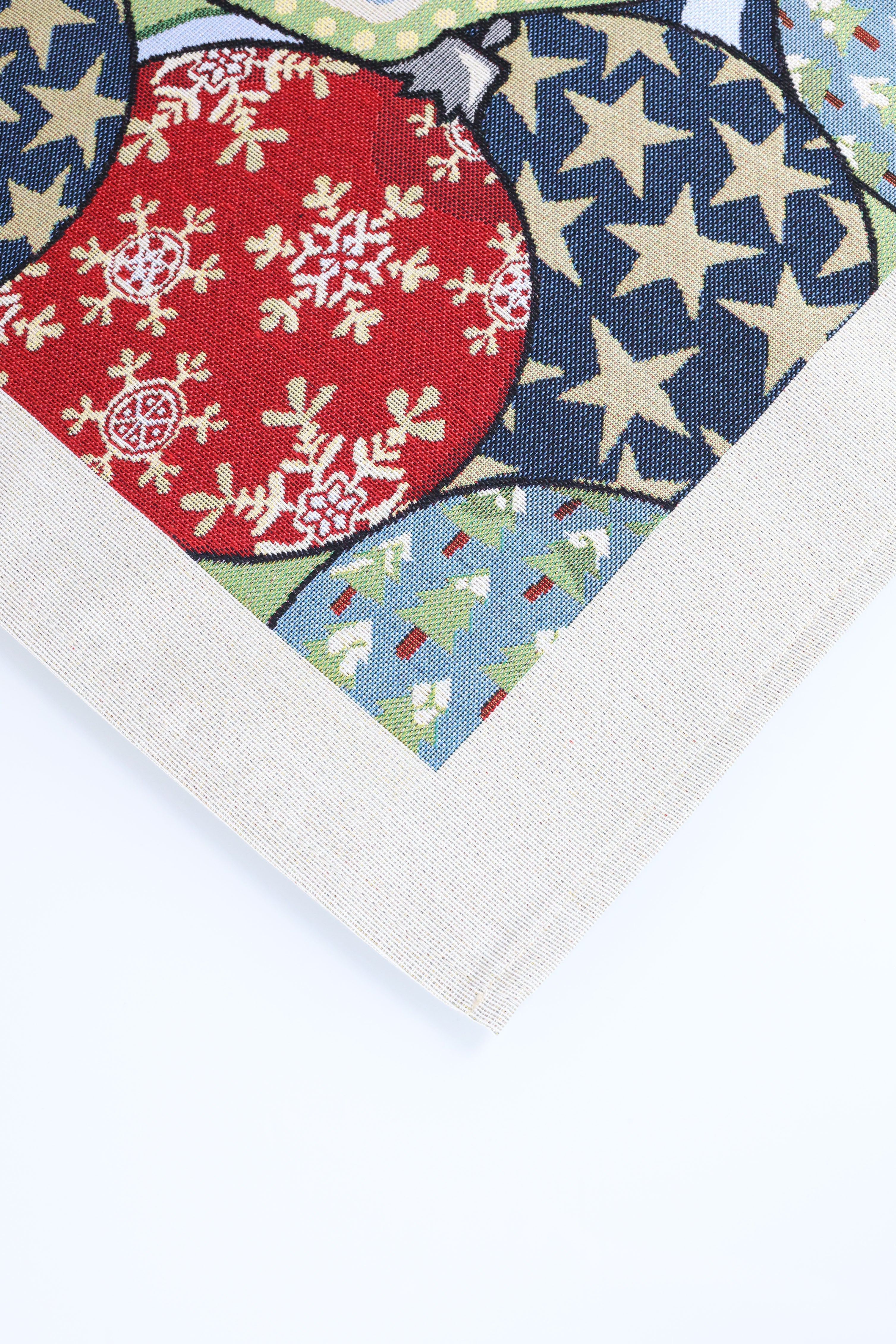 COPRITAVOLO GOBELIN NATALIZIO RETTANGOLARE GIFT