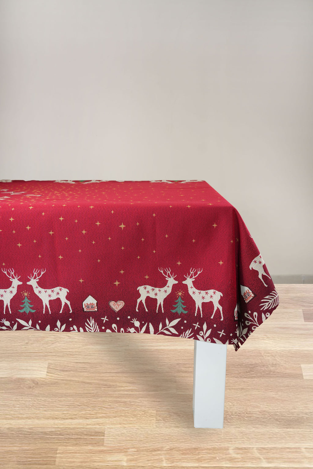 COPRITAVOLO GOBELIN NATALIZIO RETTANGOLARE RENNA