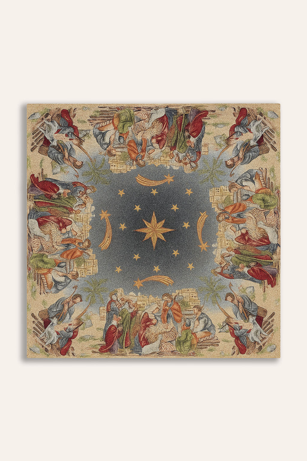 COPRITAVOLO GOBELIN NATALIZIO QUADRATORELIGIOSO