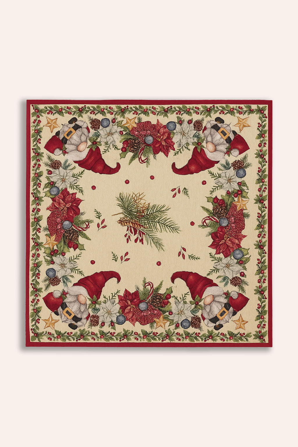 COPRITAVOLO GOBELIN NATALIZIO QUADRATOGNOMO 3