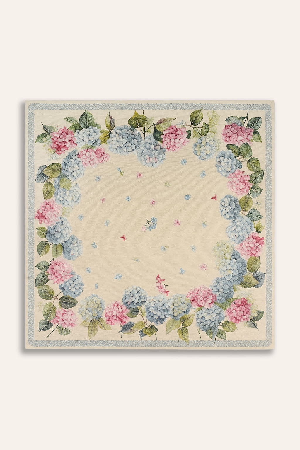 COPRITAVOLO QUADRATO GOBELIN FLOREALE 3