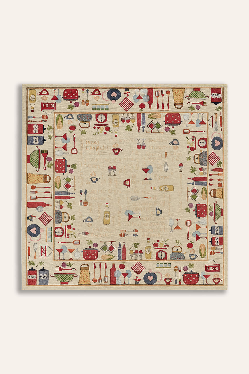 COPRITAVOLO QUADRATO GOBELIN CUCINA