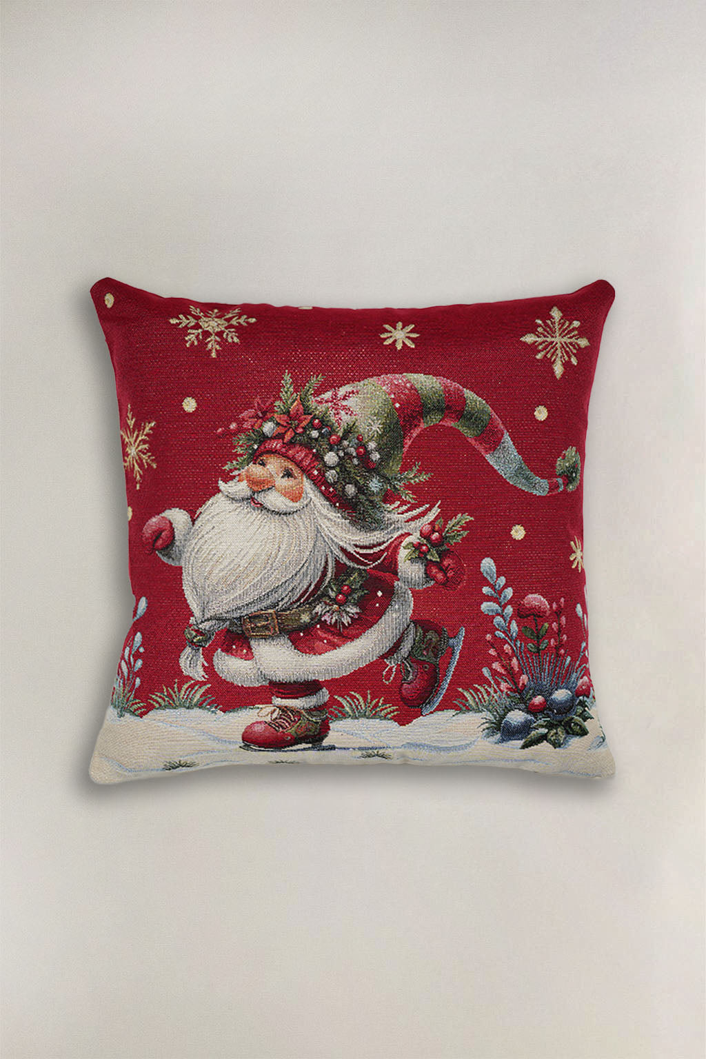 FODERA CUSCINO GOBELIN NATALIZIO BABBO NATALE 1