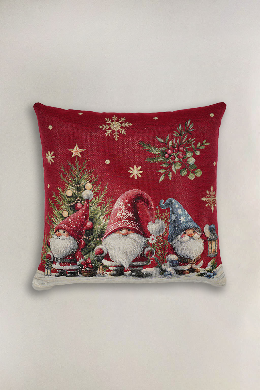 FODERA CUSCINO GOBELIN NATALIZIO GNOMO 8