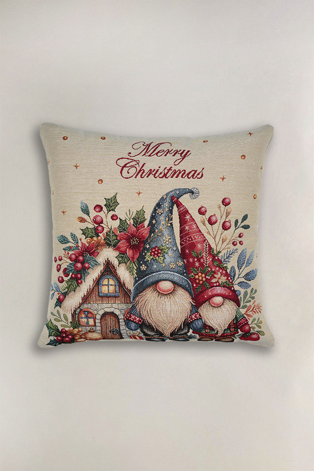FODERA CUSCINO GOBELIN NATALIZIO GNOMO 13