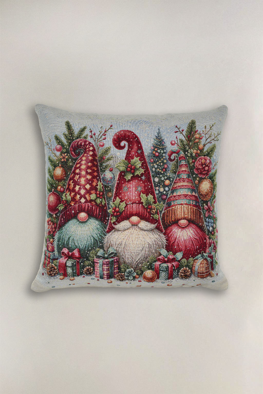 FODERA CUSCINO GOBELIN NATALIZIO GNOMO 14
