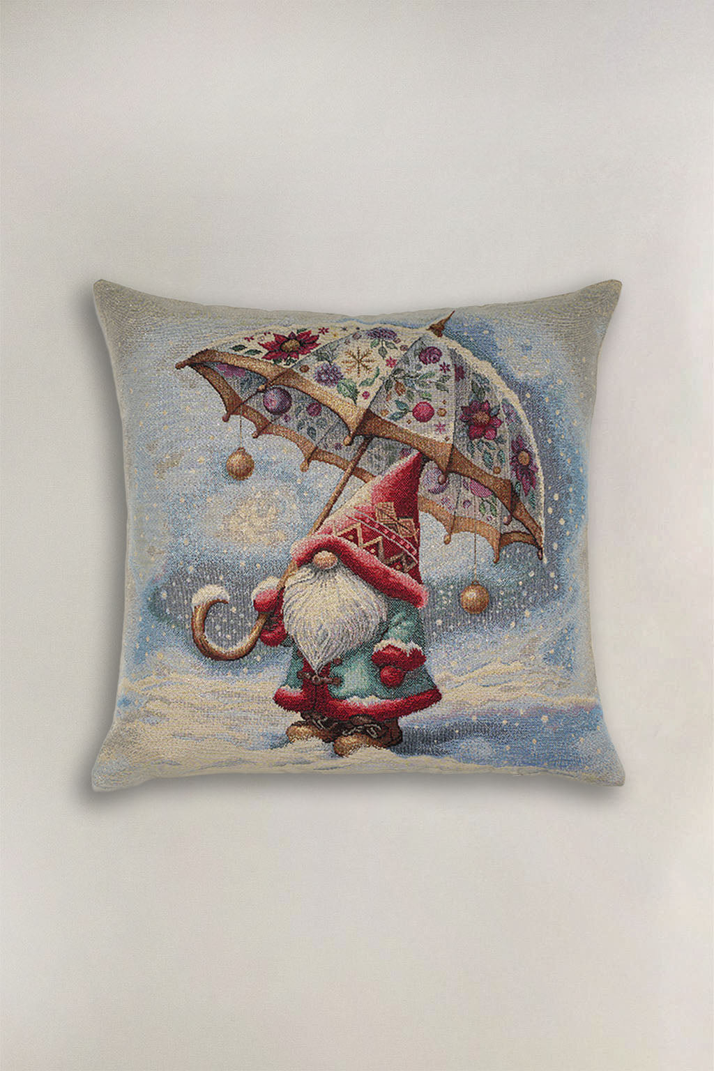 FODERA CUSCINO GOBELIN NATALIZIO GNOMO 16