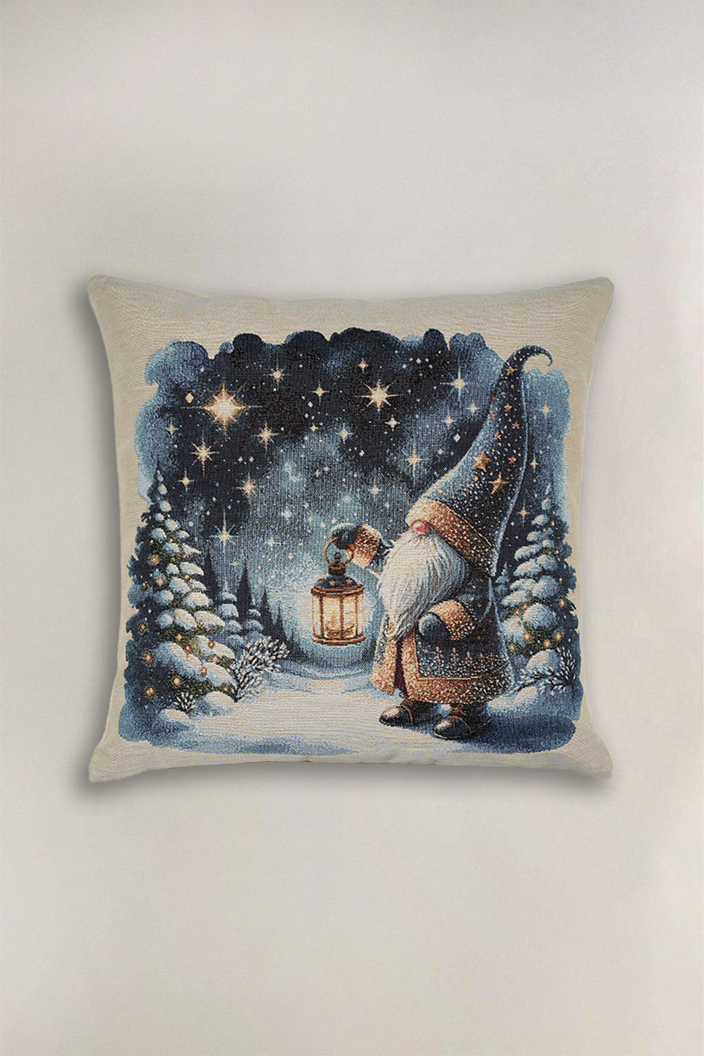 FODERA CUSCINO GOBELIN NATALIZIO GNOMO 18
