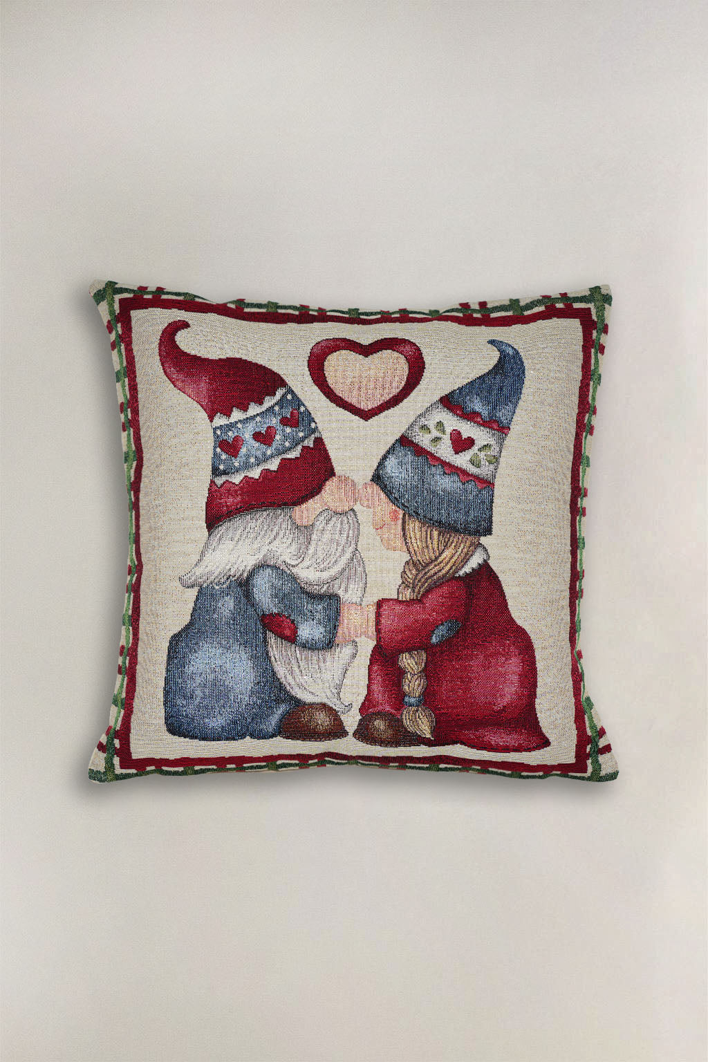 FODERA CUSCINO GOBELIN NATALIZIO GNOMO 4