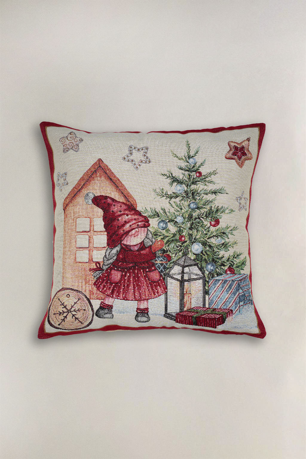 FODERA CUSCINO GOBELIN NATALIZIO BAMBINA
