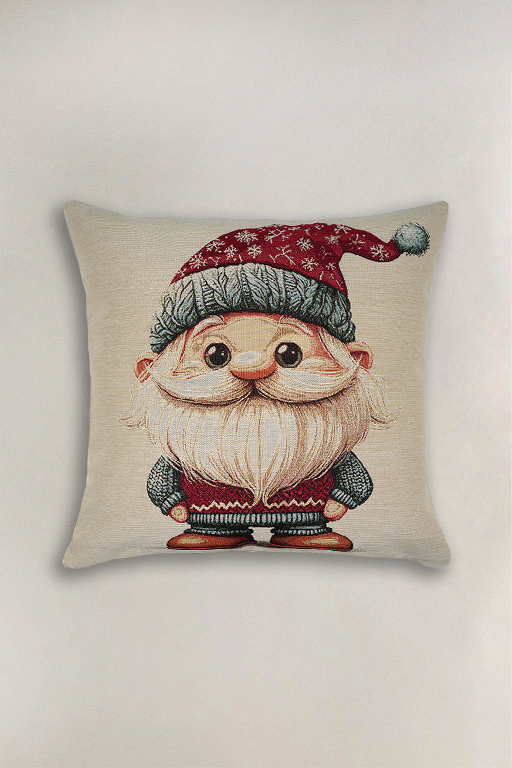 FODERA CUSCINO GOBELIN NATALIZIO GNOMO 19