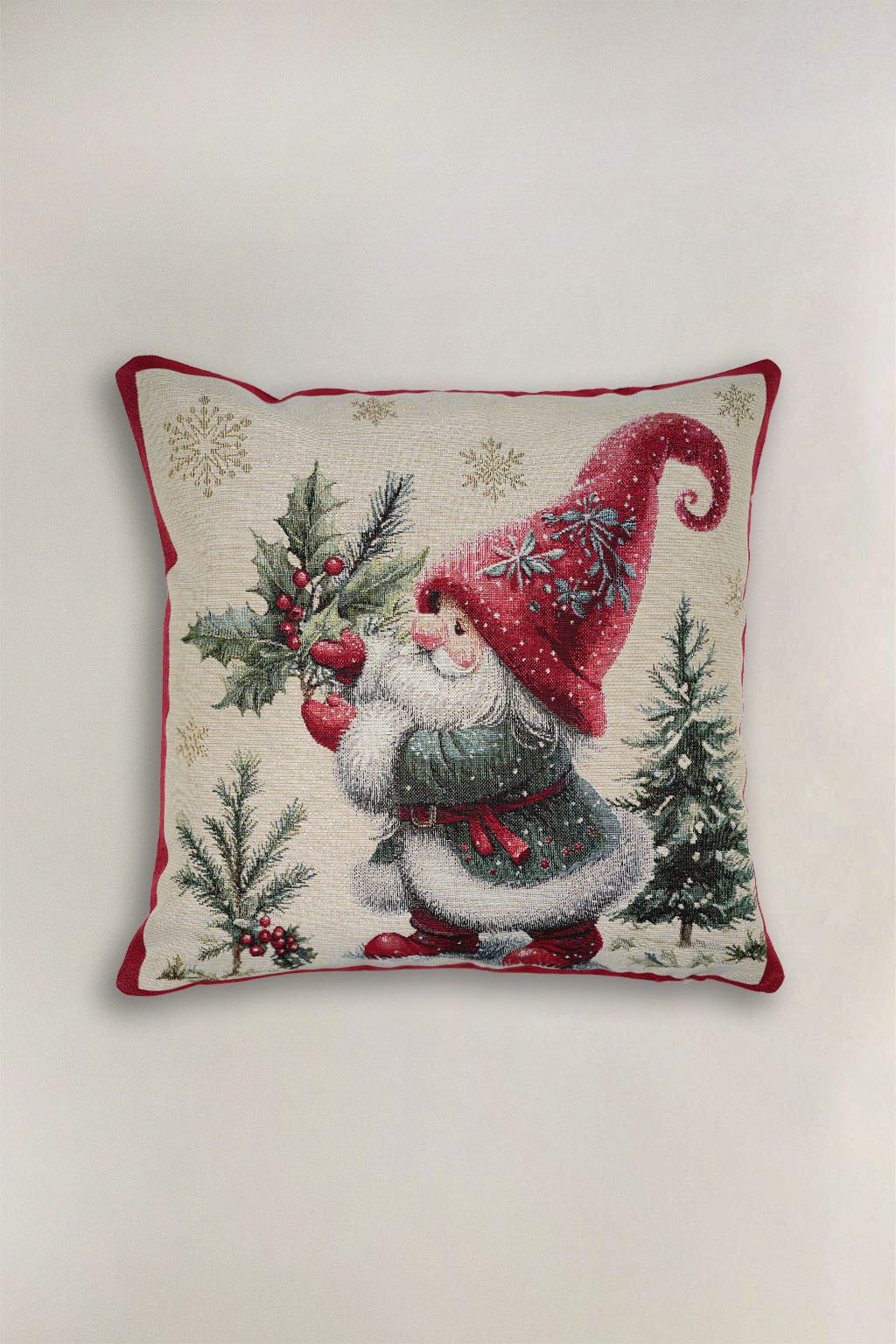 FODERA CUSCINO GOBELIN NATALIZIO GNOMO 7