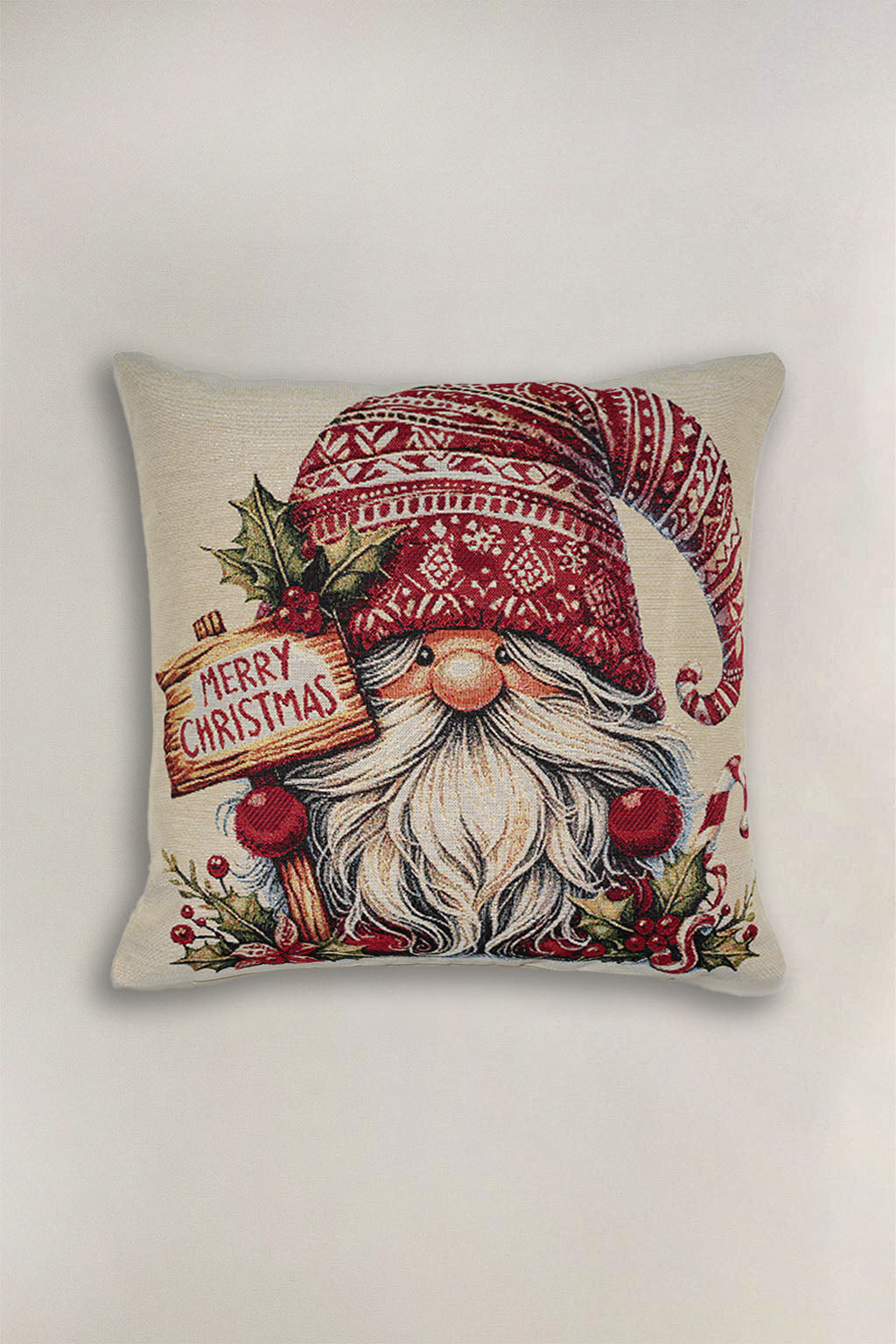 FODERA CUSCINO GOBELIN NATALIZIO GNOMO 20