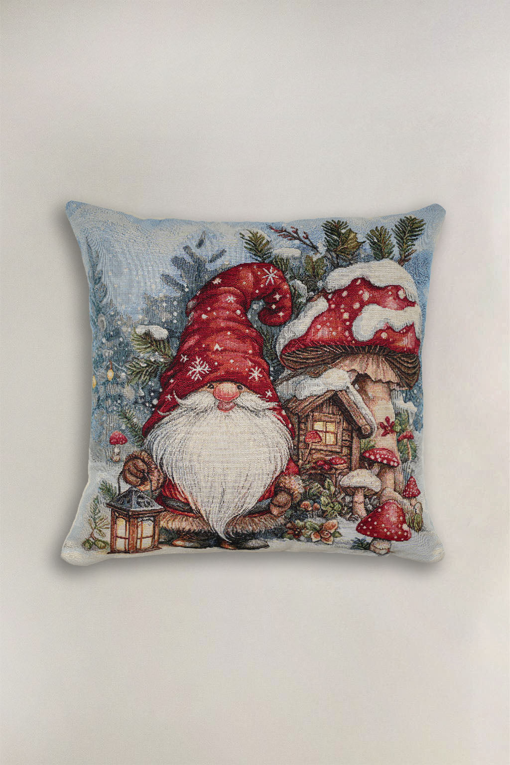 FODERA CUSCINO GOBELIN NATALIZIO GNOMO 23