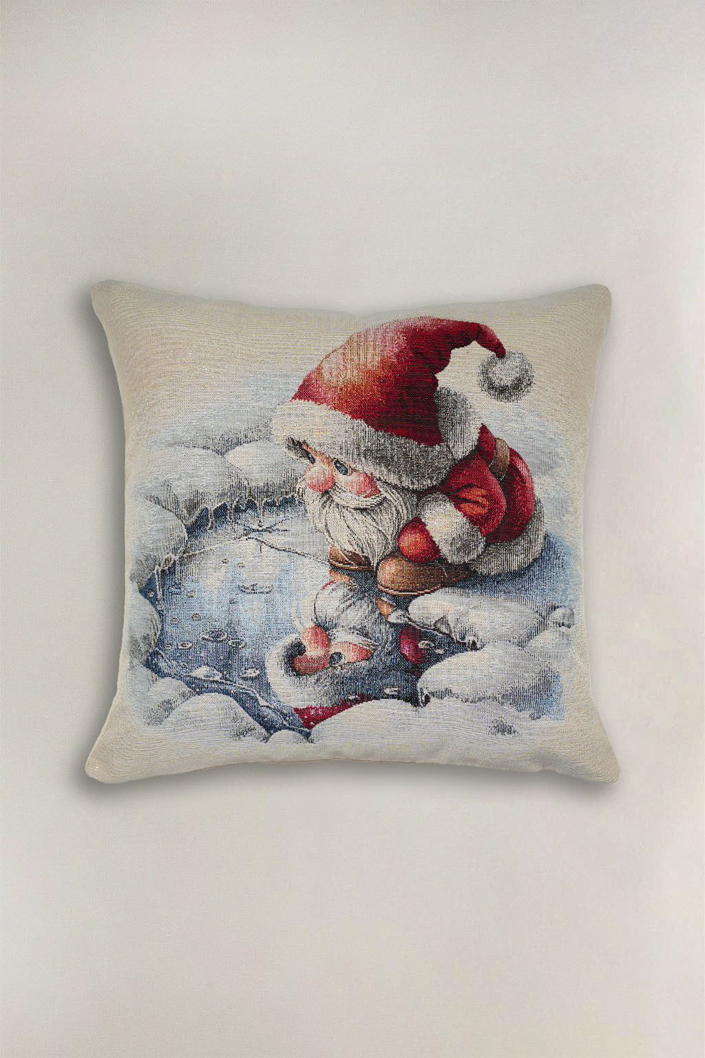 FODERA CUSCINO GOBELIN NATALIZIO GNOMO 24