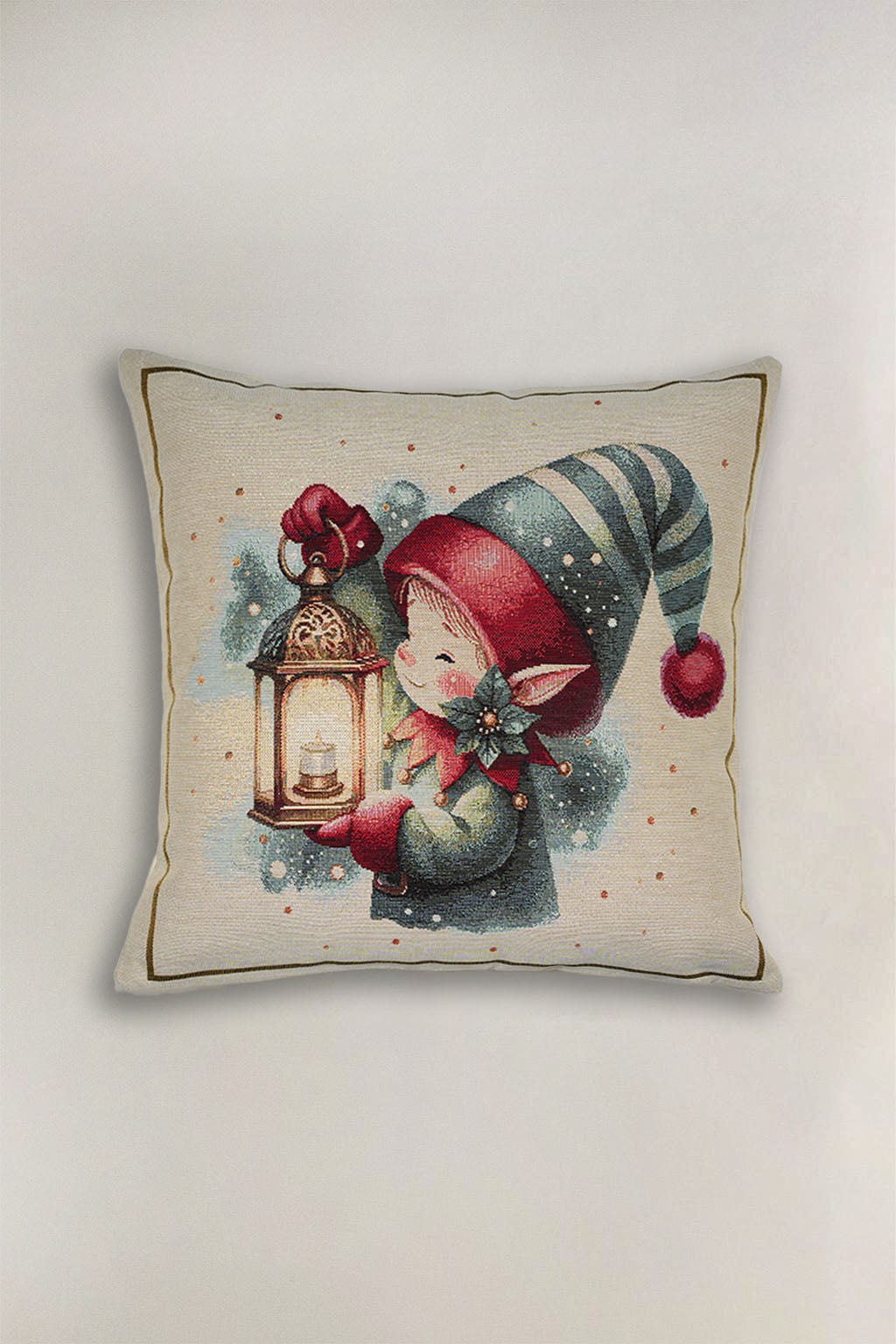 FODERA CUSCINO GOBELIN NATALIZIO BAMBINA 1