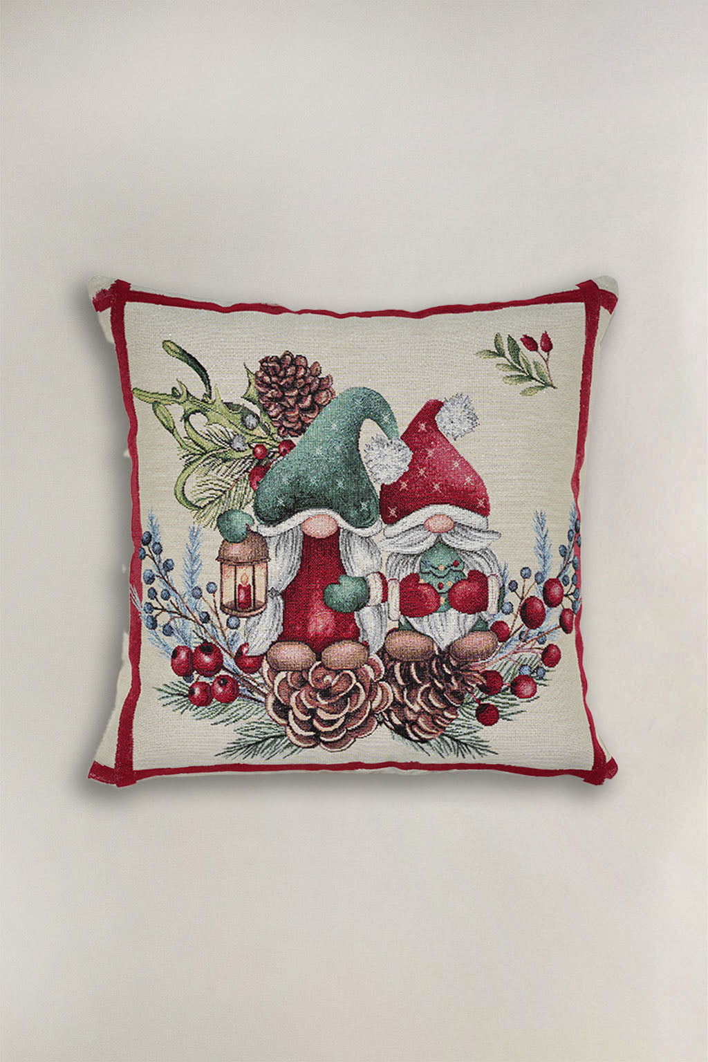 FODERA CUSCINO GOBELIN NATALIZIO GNOMO 10