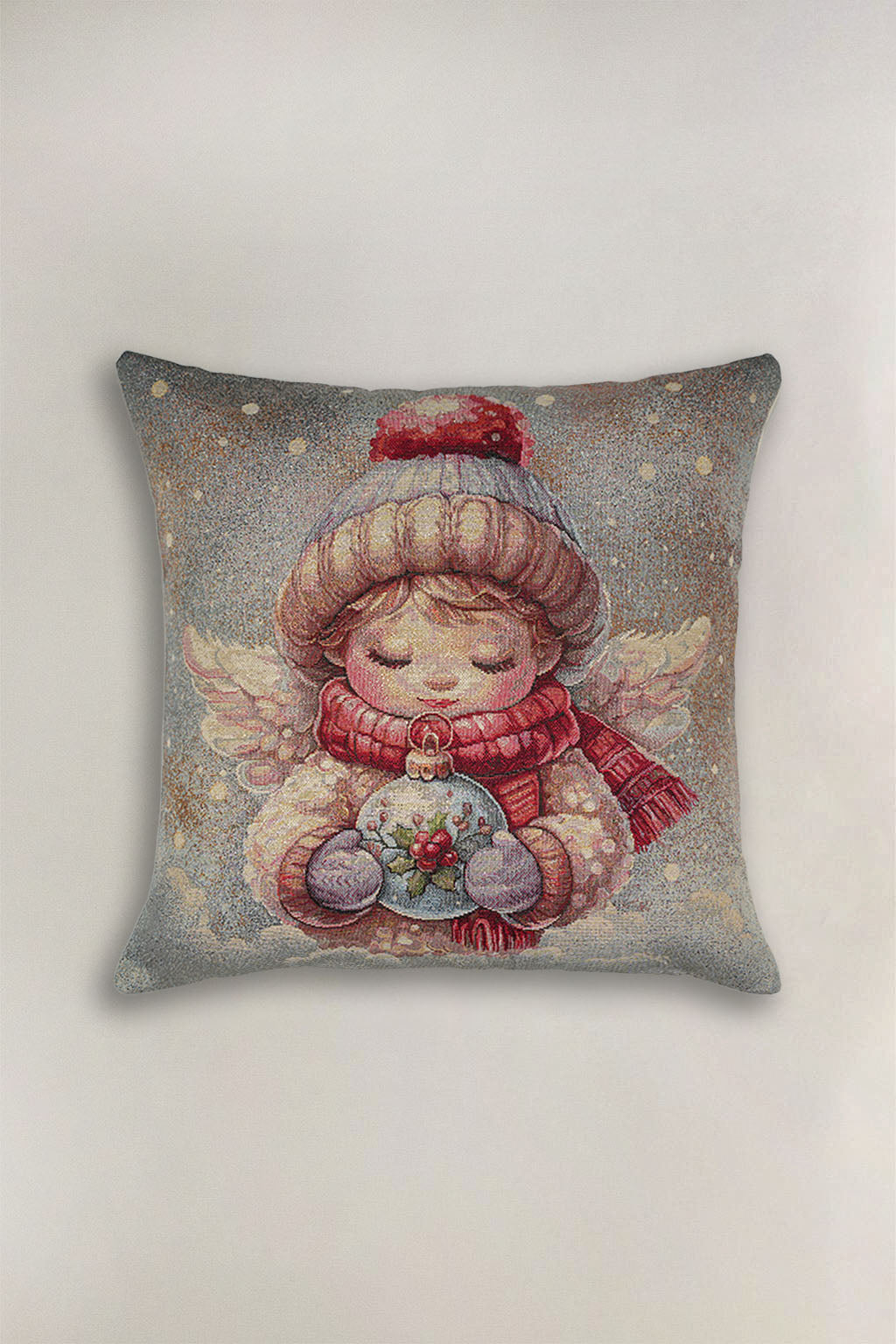 FODERA CUSCINO GOBELIN NATALIZIO BAMBINA 2