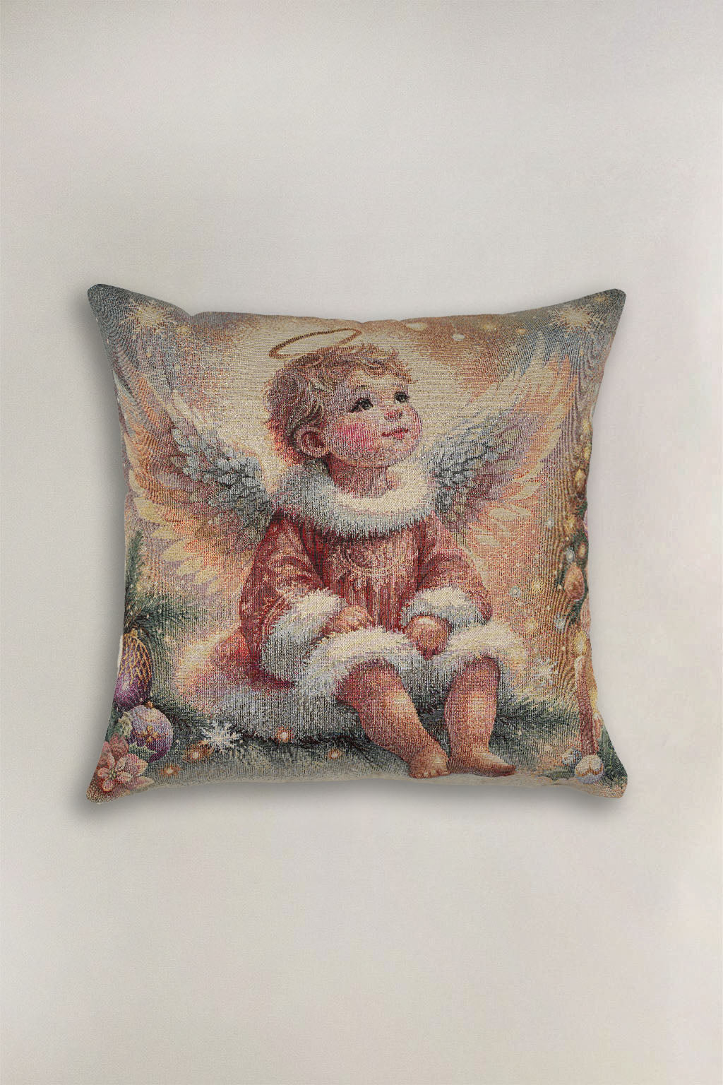 FODERA CUSCINO GOBELIN NATALIZIO ANGELO 2