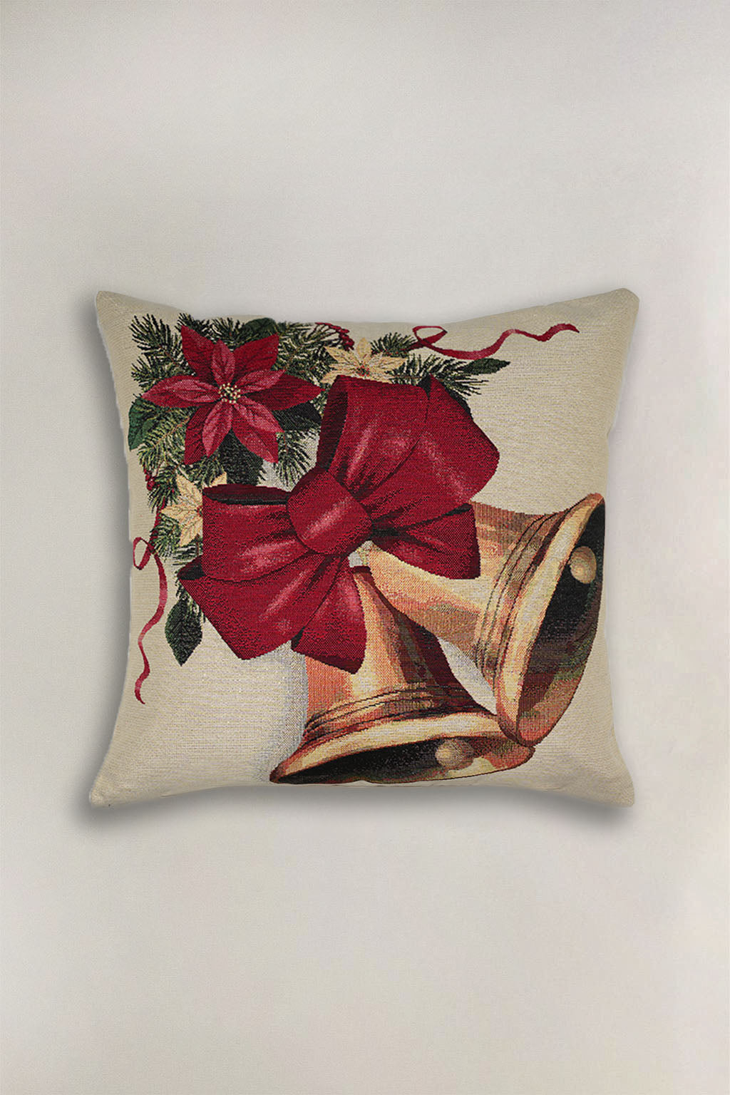 FODERA CUSCINO GOBELIN NATALIZIO CAMPANA