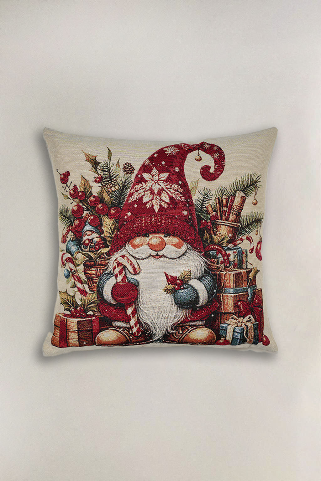 FODERA CUSCINO GOBELIN NATALIZIO GNOMO 29