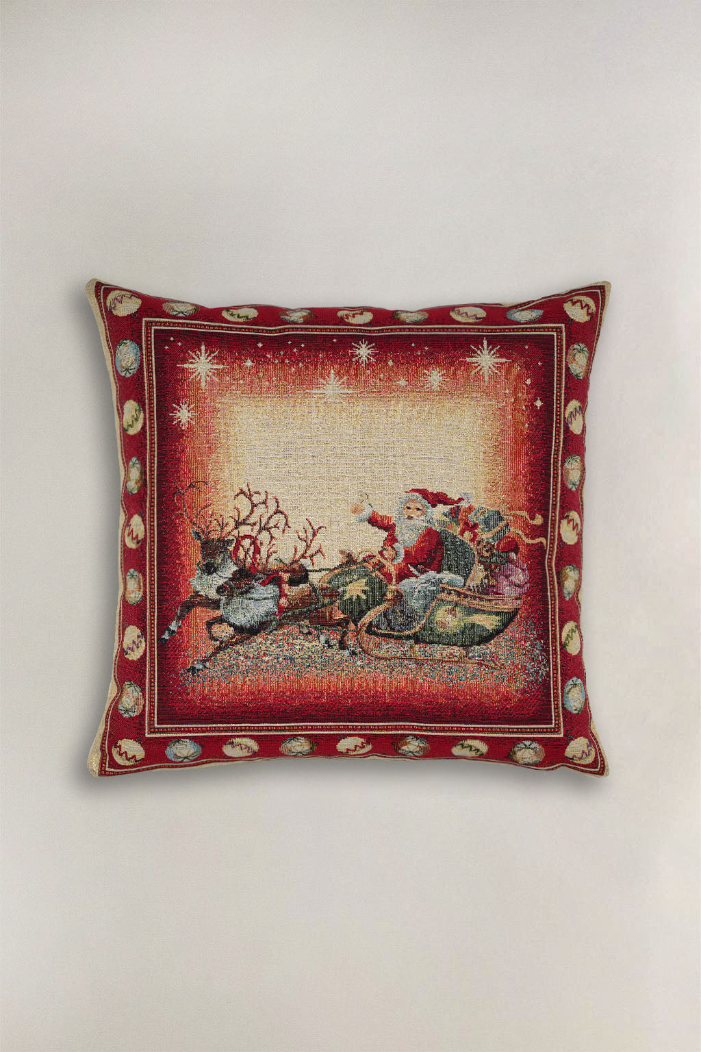 FODERA CUSCINO GOBELIN NATALIZIO BABBO NATALE 16