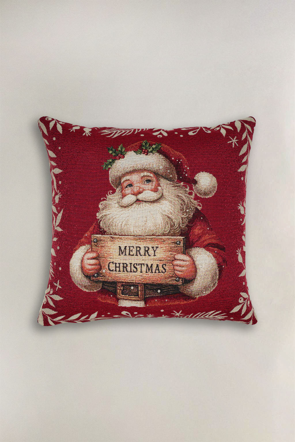 FODERA CUSCINO GOBELIN NATALIZIO BABBO NATALE 22