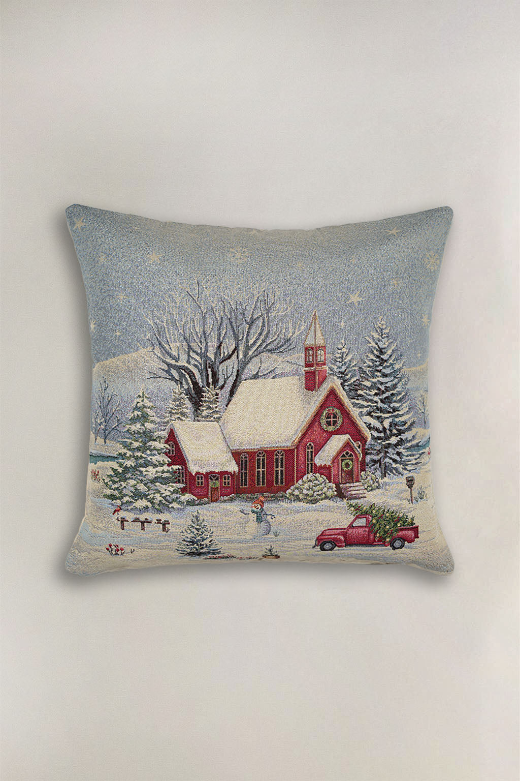 FODERA CUSCINO GOBELIN NATALIZIO CASA