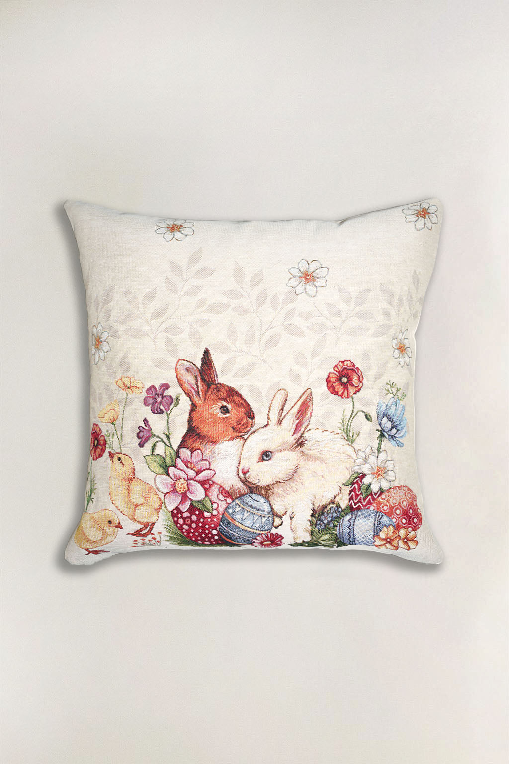 FODERA CUSCINO GOBELIN PASQUALE CONIGLI 2