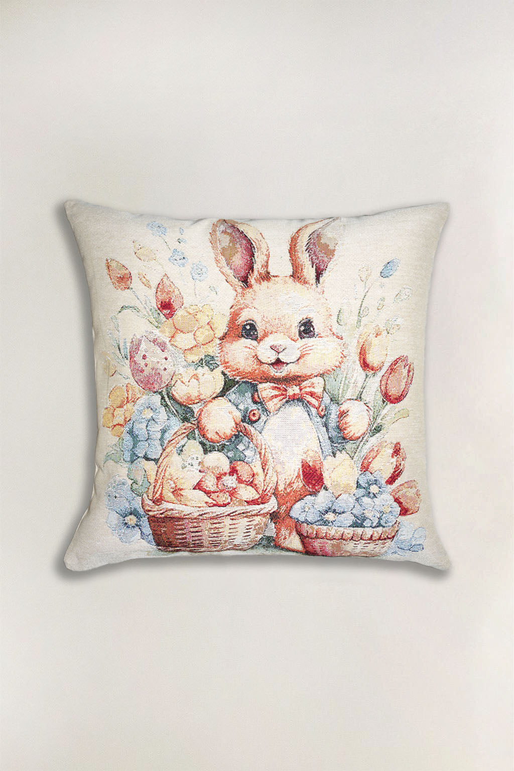 FODERA CUSCINO GOBELIN PASQUALE CONIGLIETTO 1