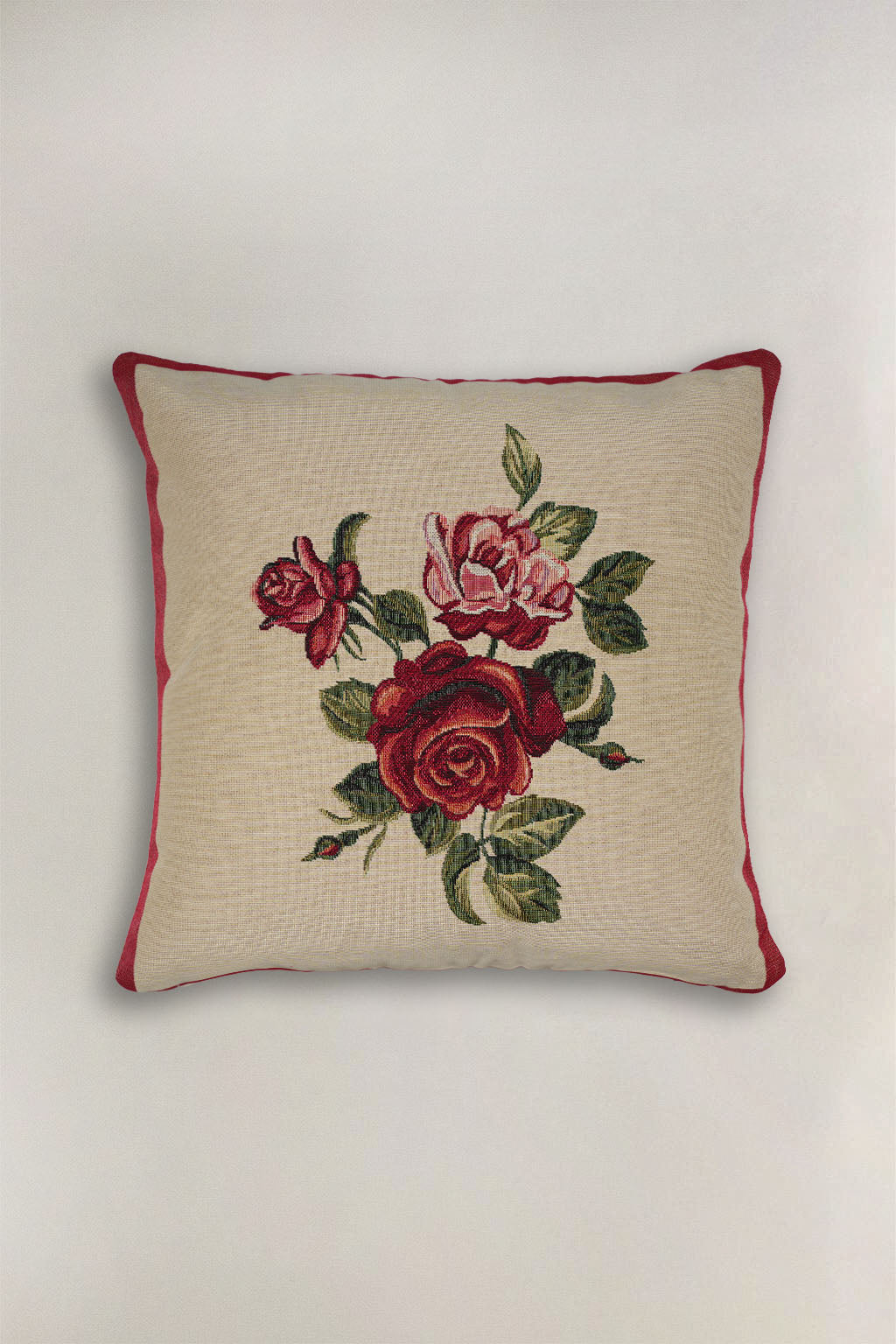 FODERA CUSCINO GOBELIN FLOREALE