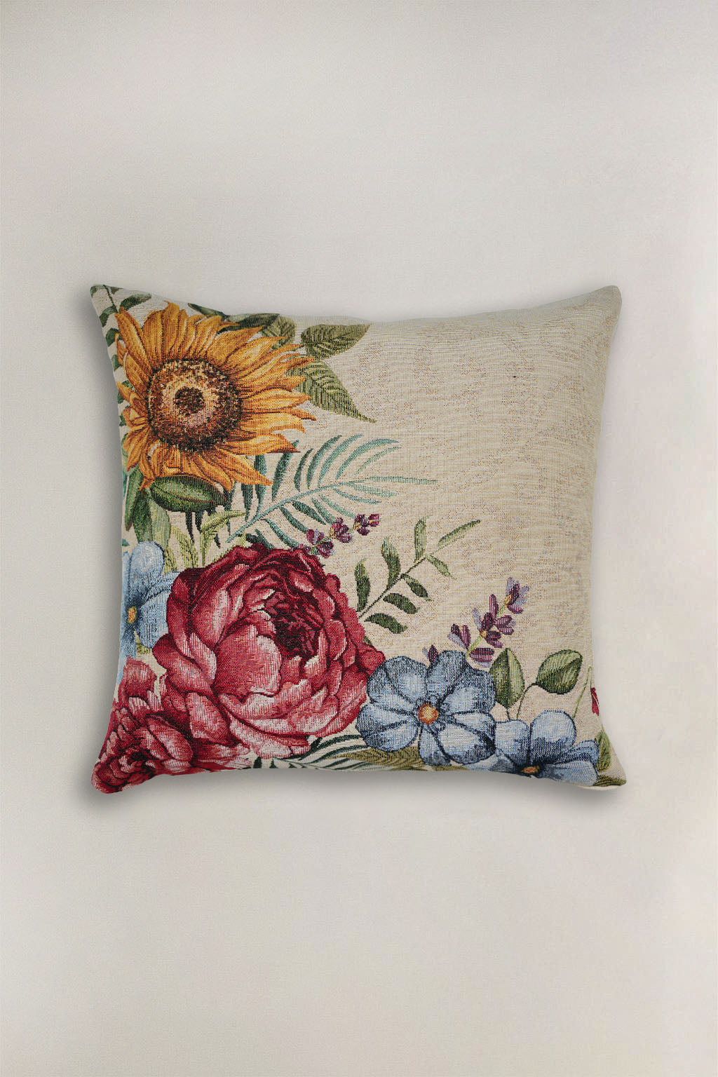 FODERA CUSCINO GOBELIN FLOREALE 1