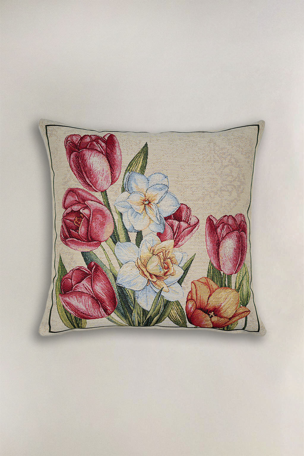 FODERA CUSCINO GOBELIN FLOREALE 6