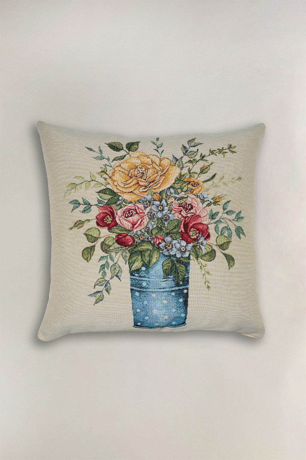 FODERA CUSCINO GOBELIN FLOREALE 9