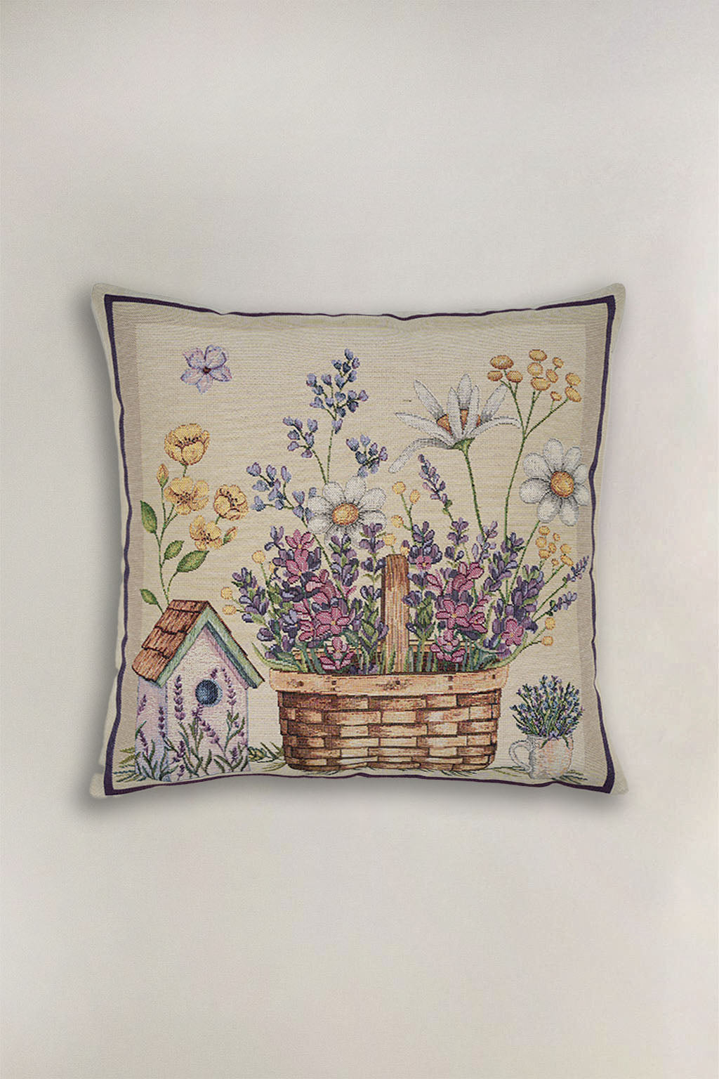 FODERA CUSCINO GOBELIN LAVANDA 8